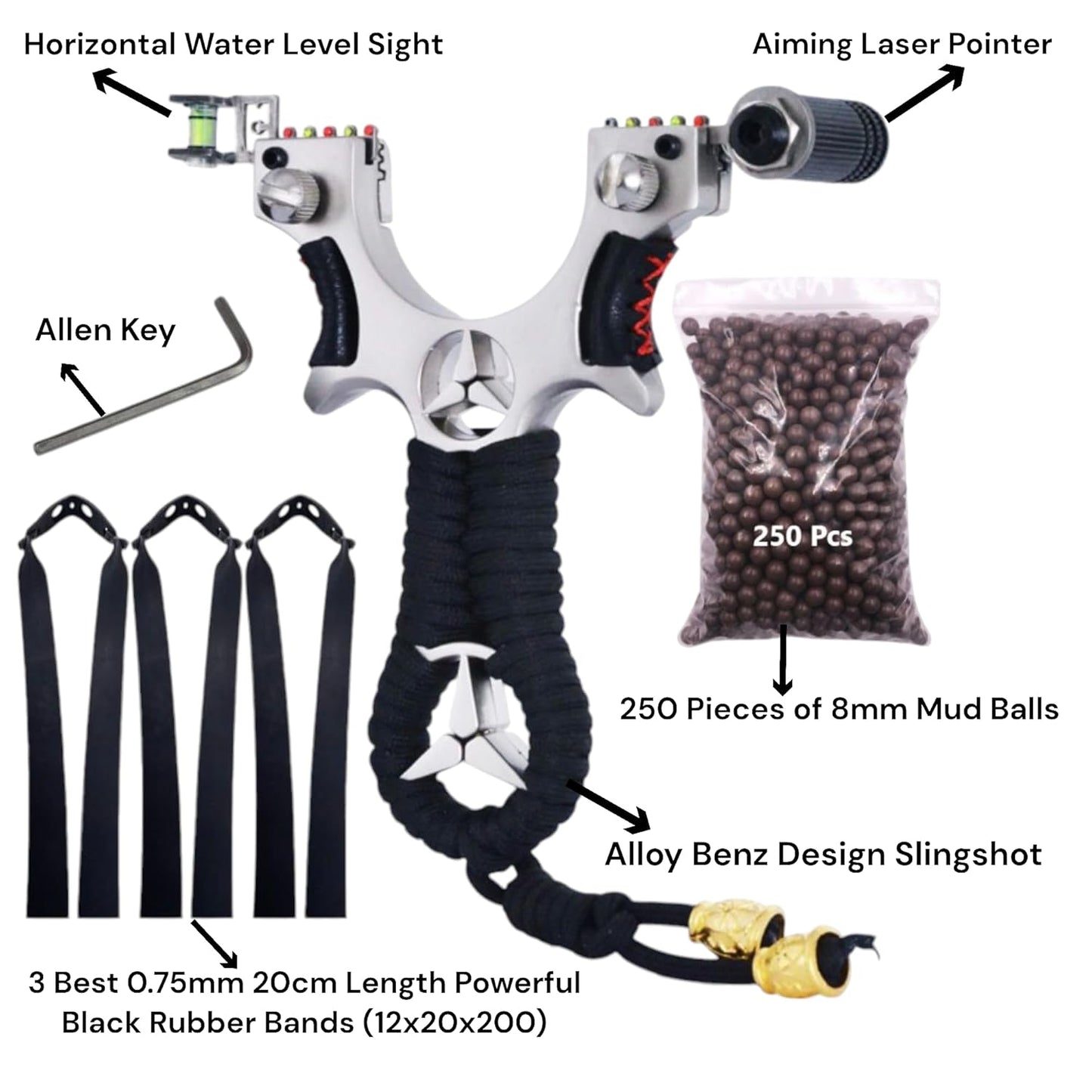 🎯Laser Slingshot (Gulel) | Outdoor Hunting & Target Practice Tool